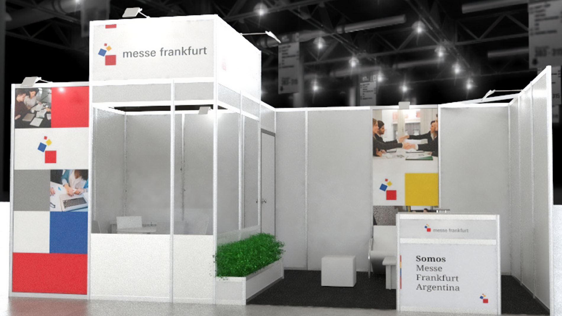 Turnkey booth